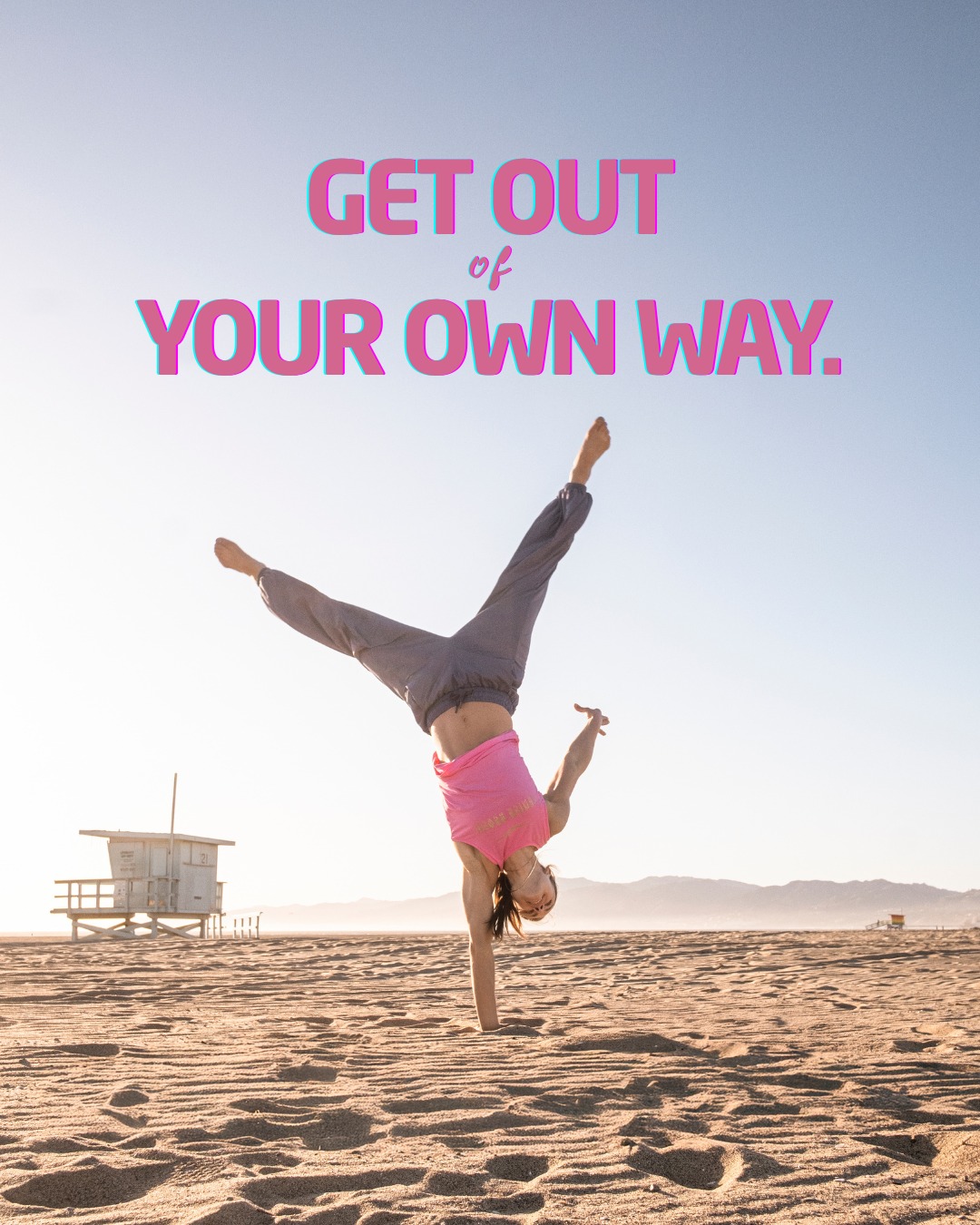 Manchmal ist der größte Schritt, sich selbst nicht im Weg zu stehen. Hör auf dein Tempo, bleib in Bewegung und vertrau darauf, was sich richtig anfühlt. 💪🏼 

 

#venicebeach #motivation #activewear #bewegung #mindset #selbstvertrauen