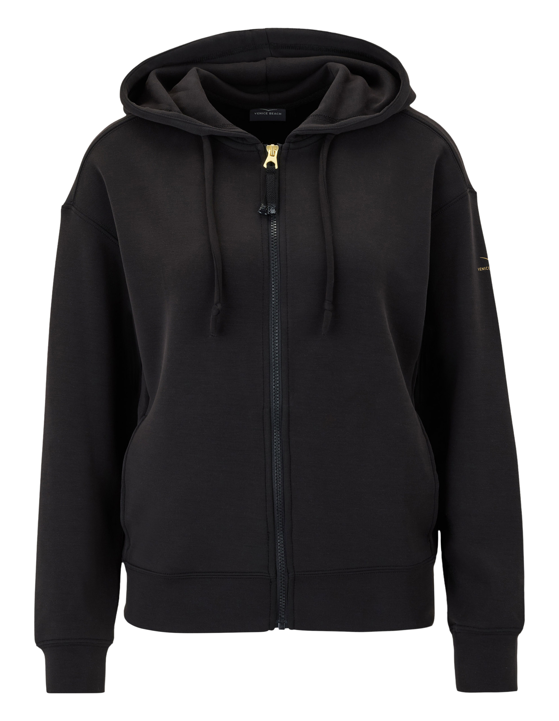 Killer Kirsche «CUTE CHERRIES» Kirschen Hooded Zip Sweat JACKE - Schwarz